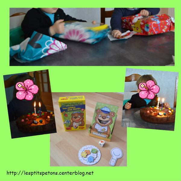Gâteau et cadeaux!!